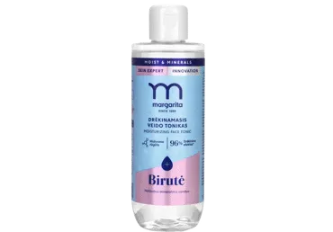 MARGARITA MOIST & MINERALS drėkinamasis veido tonikas su mineraliniu vandeniu „Birutė“ 200 ml