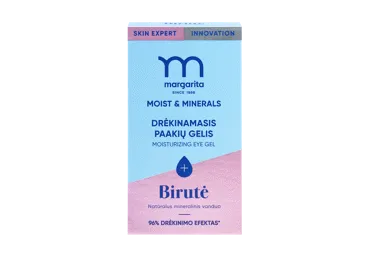 MARGARITA MOIST&MINERALS paakių gelis su su mineral. Vand. Birutė 15ml