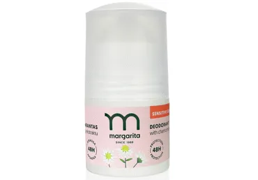 MARGARITA SENSITIVE SKIN Dezodorantas nuo blogo kvapo su ramunėlių ekstraktu 50ml