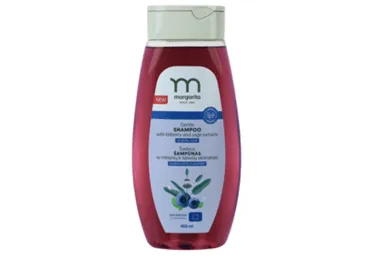Švelnus šampūnas MARGARITA su mėlynių ir šalavijų ekstraktais, 400ml