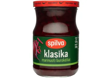 Marinuoti burokėliai SPILVA KLASIKA, 570 g