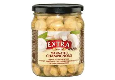 Marinuoti pievagrybiai EXTRA LINE, 500 g
