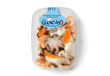Marinuotų jūrų gėrybių užkandis EXTRA, 200 g