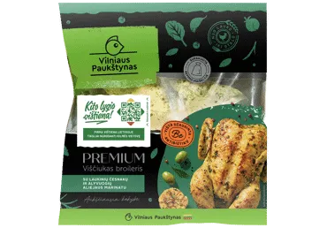 Marin.viščiukas PREMIUM su česnakais ir alyv. aliejumi, 1 kg