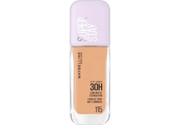 Maybelline New York Super Stay Lumi Matte makiažo pagrindas, 115