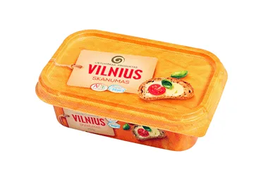 Mažesnio riebumo margarinas VILNIUS (SKANUMAS), 250 g