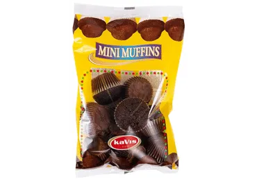 Maži kakaviniai keksiukai MINI MUFFINS, 250 g
