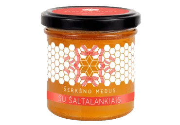 ŠERKŠNO medus su šaltalankiais, 200 g