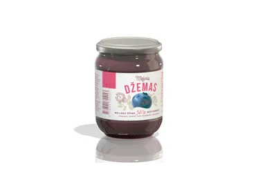 Mėlynių džemas SKANOVĖ, 540 g