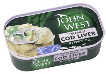 Mencu aknas savā eļļā JOHN WEST 121g