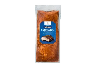 Mėsingi kiaulienos šonkauliai su BBQ ir medaus mar., 1 kg