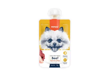 Mėsos pasta šunims su jaut. WANPY 90 g