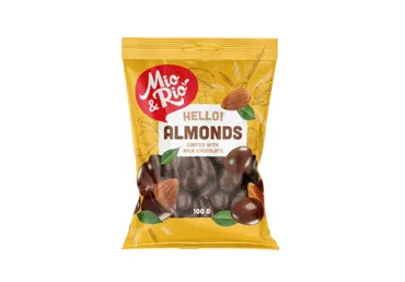 Migdolai šokolade MIO&RIO, 100 g