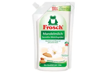 Migdolų kvapo skalbinių minkštiklis FROSCH, 1 l