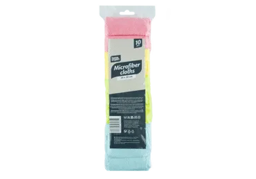 Mikrošķiedras lupatiņu komplekts 10gab.