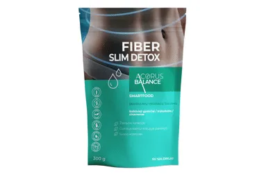 Milteliai ACORUS BALANCE FIBER SLIM DETOX, 300 g