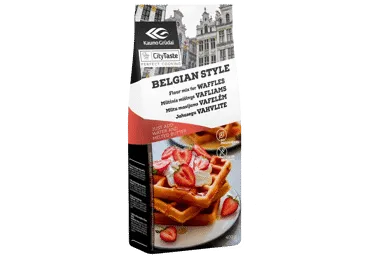 Miltinis mišinys belgiškiems vafliams CITY TASTE, 400 g