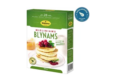Miltinis mišinys mieliniams blynams kepti MALSENA, 400 g