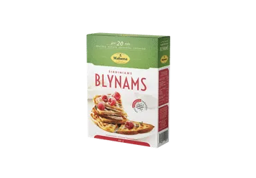 Miltinis mišinys MALSENA širdiniams blynams kepti, 400 g