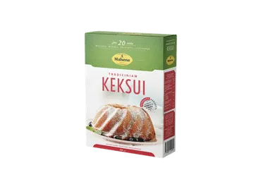 Miltinis mišinys MALSENA, tradiciniam keksui, 400 g