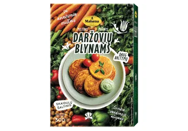 Miltų mišinys daržovių blynams MALSENA, 300 g