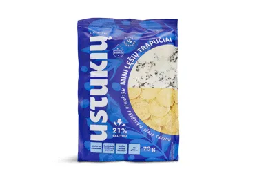Mini lęšių trapučiai USTUKIŲ MALŪNAS, mėl. pelės. sūrio sk., 70 g