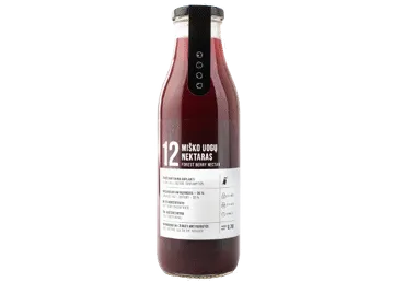 Miško uogų nektaras VAISIŲ SULTYS, 750 ml