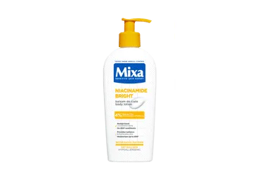 MIXA, NIACINAMIDE BRIGHT skaistinantis kūno losjonas, 250ml.