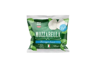 Siers Mozzarella Light WELL DONE 23% 125g
