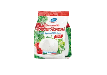 Mocarelos sūris NONNO NANNI, 50 % rieb. s. m., 125 g
