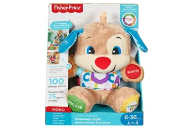 Mokomasis išmanusis šuniukas FISHER PRICE, 1 vnt.