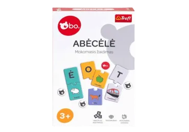 Mokomasis žaidimas BO EDUCATIONAL ABĖCĖLĖ, 1 vnt.