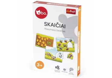 Mokomasis žaidimas BO EDUCATIONAL SKAIČIAI, 1 vnt.