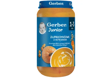 Moliūgų sriuba GERBER su kokosu, 250g