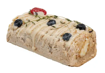 Morenginis vyniotinis su grietinėlės kremu ir uogomis, 1 kg