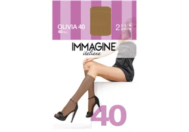 Mot. puskojinės IMMAGINE OLIVIA 40, vienas dydis, 2 vnt., 2 vnt.