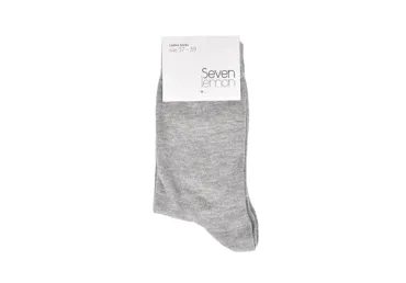 Moter. kojinės SEVEN LEMON, dydis 34-36, šv. pilkos, 1 pora, 1 vnt.