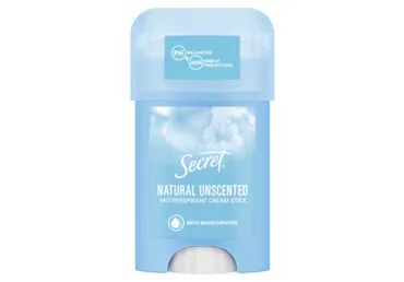 Moteriškas kreminis antiperspirantas SECRET Natural, 40ml