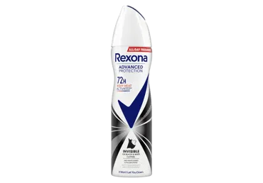 Moteriškas purškiamasis antiperspirantas REXONA ADV.P.I.B&W, 150 ml