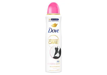 Moteriškas purškiamasis dezodorantas DOVE INVISIBLE CARE, 150 ml