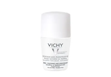 Moteriškas rutulinis dezodorantas-Antiperspirantas VICHY 48H SENSITIVE
