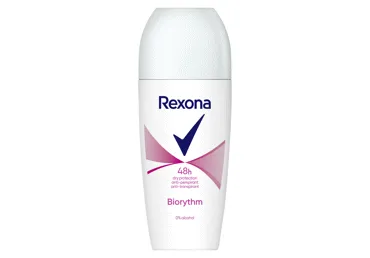 Moteriškas rutulinis dezodorantas REXONA BIORHYTHM, 50 ml