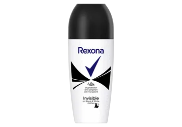 Moteriškas rutulinis dezodorantas REXONA INVISIBLE ON BLACK&WHITE, 50 ml