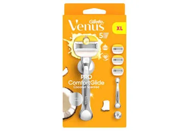 Moteriškas sisteminis skustuvas GILLETTE VENUS COCONUT, 3 g, 1 vnt.