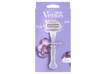Moteriškas skustuvas GILLETTE VENUS BREEZE, 1 vnt.