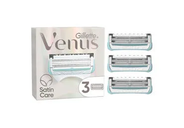 Moteriško sisteminio skustuvo galvutės, GILLETTE VENUS, 3galv.