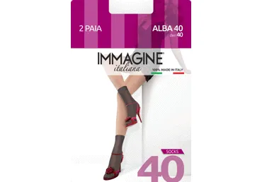 Sieviešu zeķes IMG ALBA 40 NERO
