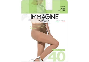 Moteriškos pėdkelnės IMMAGINE Italiana Only40, 4 d., nero