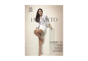 Moteriškos pėdkelnės INCANTO COSMO 8 DEN, 2 dydis, MELON