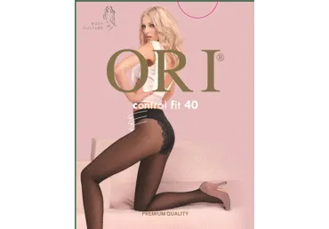 Moteriškos pėdkelnės ORI  CONFORTFIT 40,3,NERO,TI,4